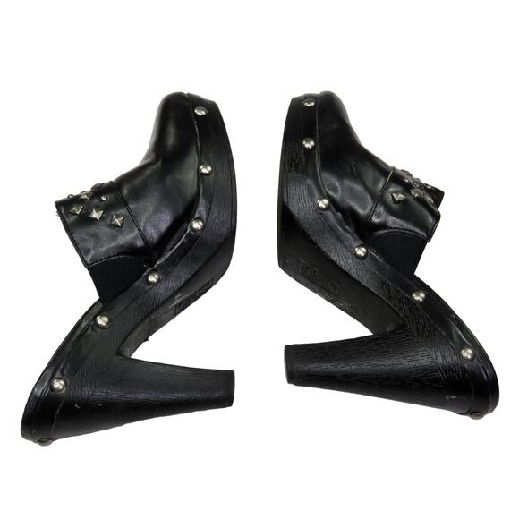 Y2k Chaps Chunky Clogs with Studded Detail Size 9.5 - Picture 4 of 10